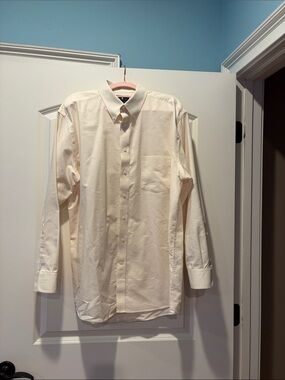 Stafford Cream Dress shirt